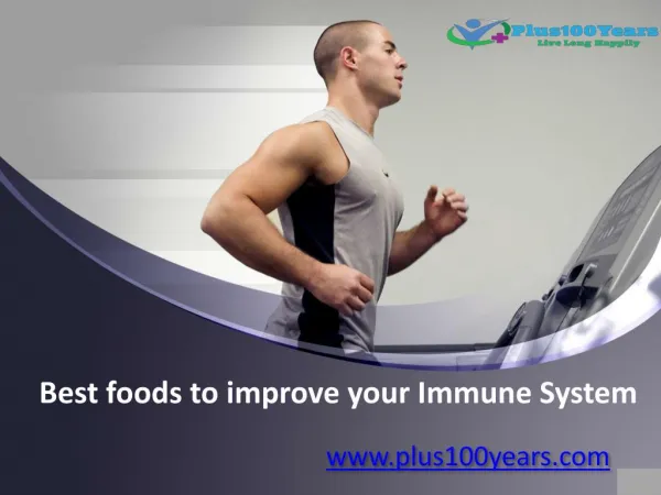 Best foods to improve your immune system