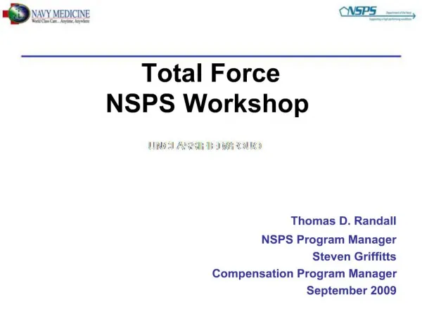 Total Force NSPS Workshop