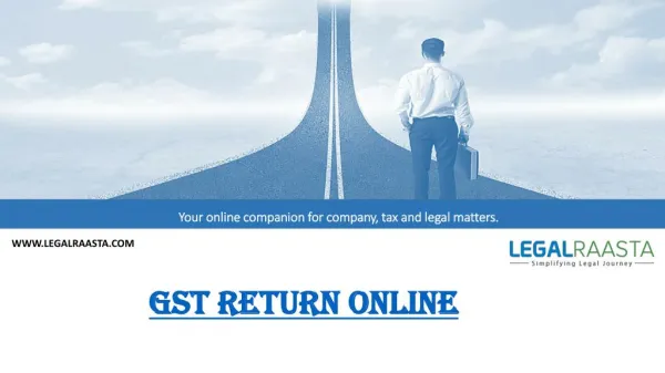 File GST return online | LegalRaasta India's top portal for GST return filing online