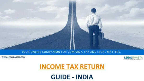 File Income Return Online for Free| LegalRaasta | TaxRaahi