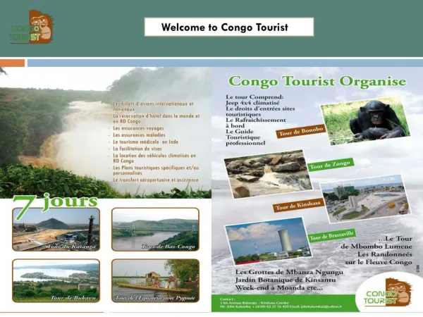 Welcome to Congo Tourist