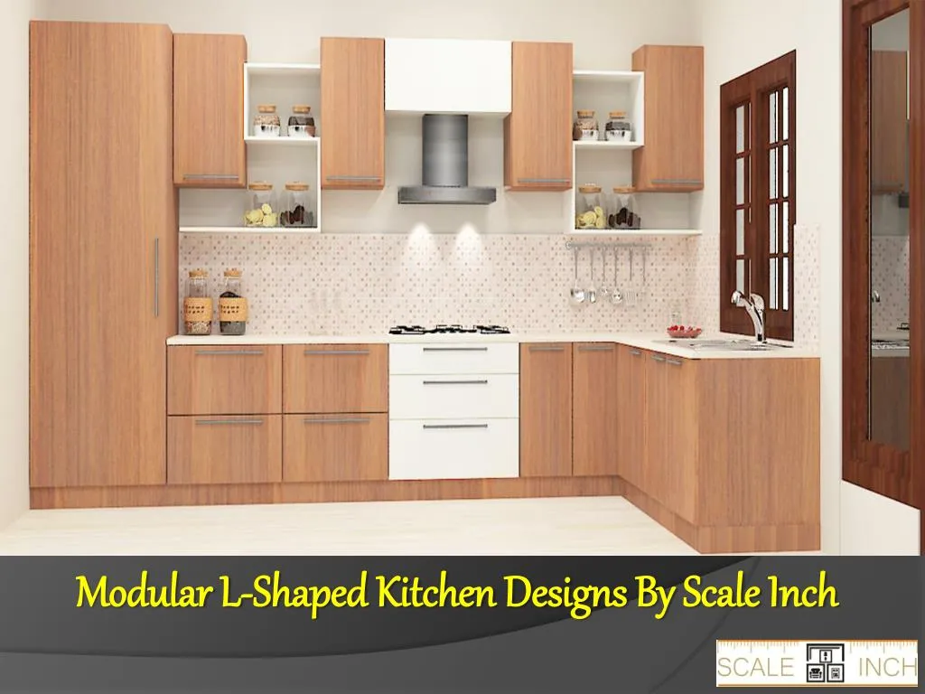 modular l shaped kitchen designs by scale inch