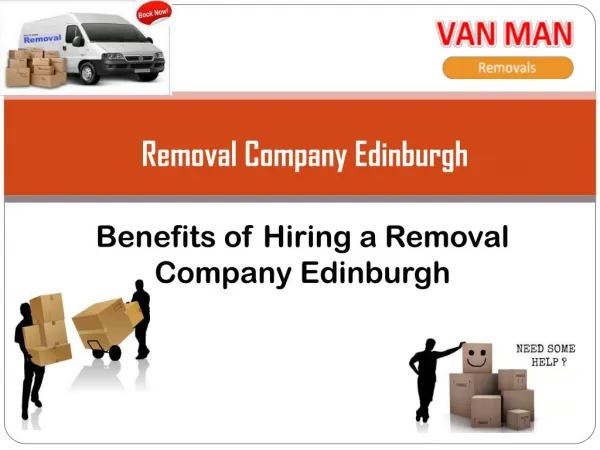 Removal company Edinburgh