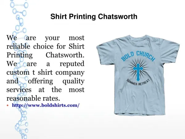 Shirt Printing Chatsworth