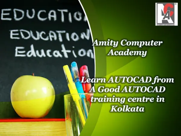 Learn AUTOCAD from A Good AUTOCAD training centre in Kolkata