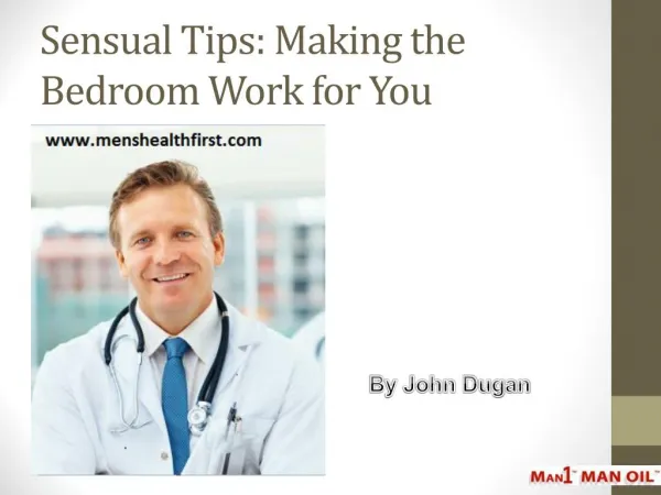 Sensual Tips: Making the Bedroom Work for You