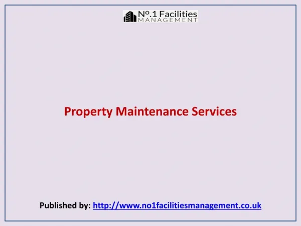 Property Maintenance Services