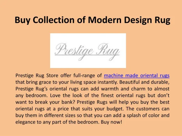 Buy Collection of Modern Design Rug