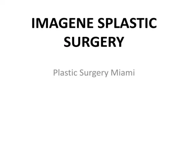 IMAGENES PLASTIC SURGERY