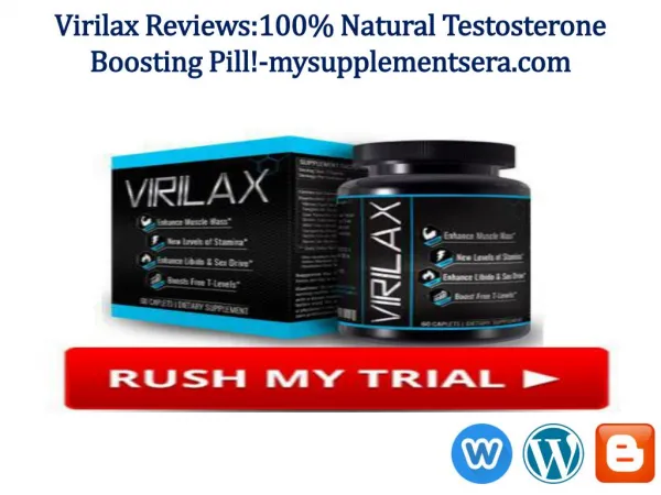 Virilax Free Trial Pack # http://www.mysupplementsera.com/virilax-reviews/