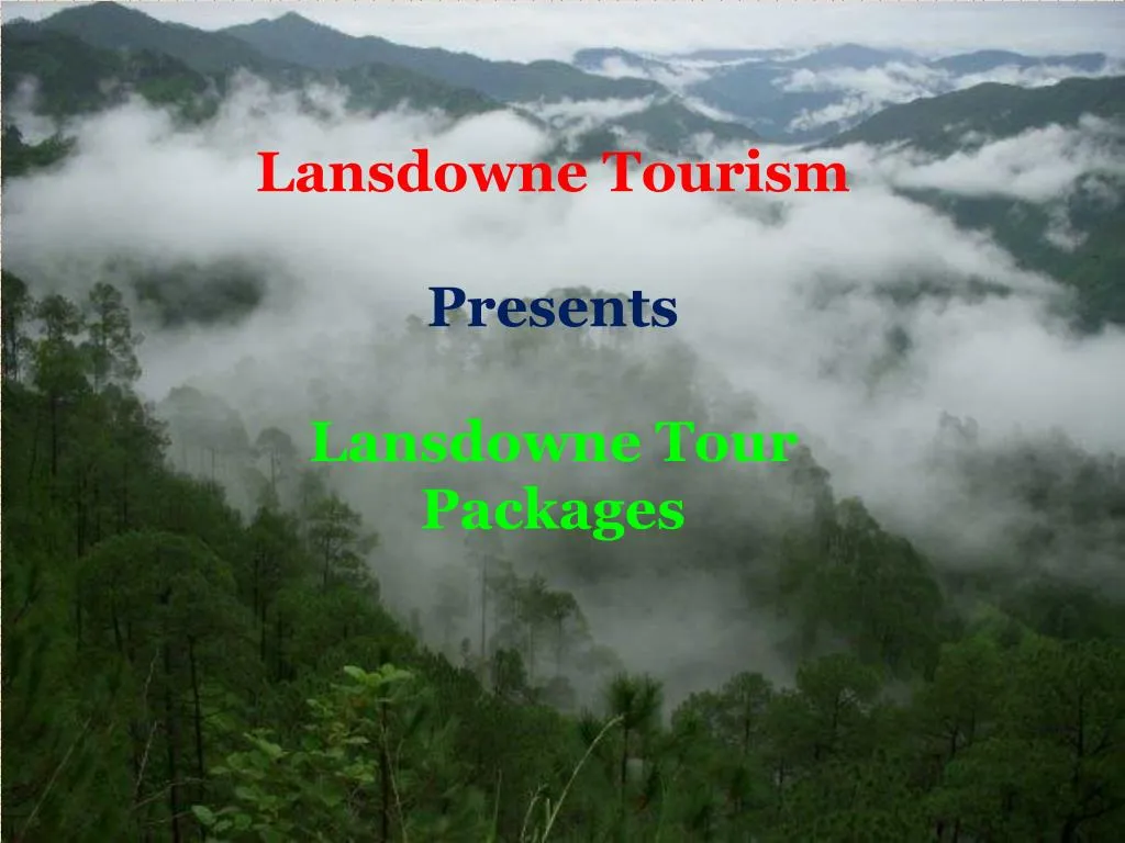 lansdowne tourism