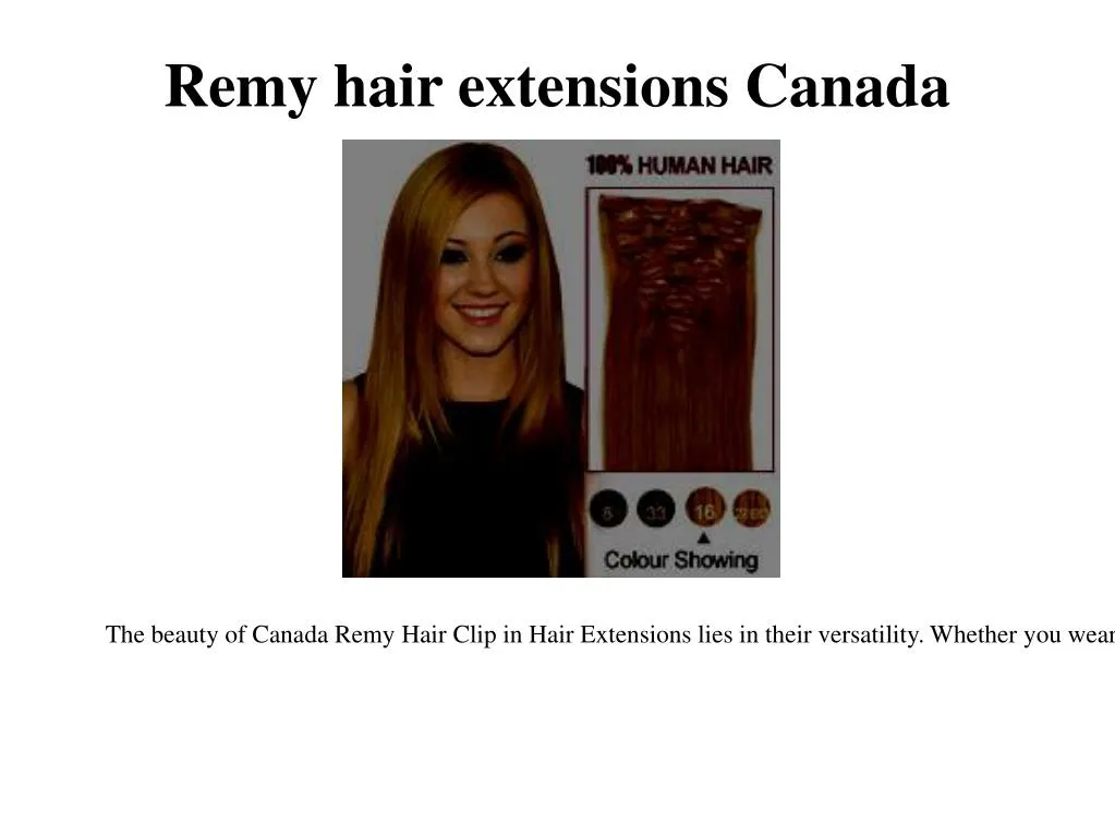 remy hair extensions canada
