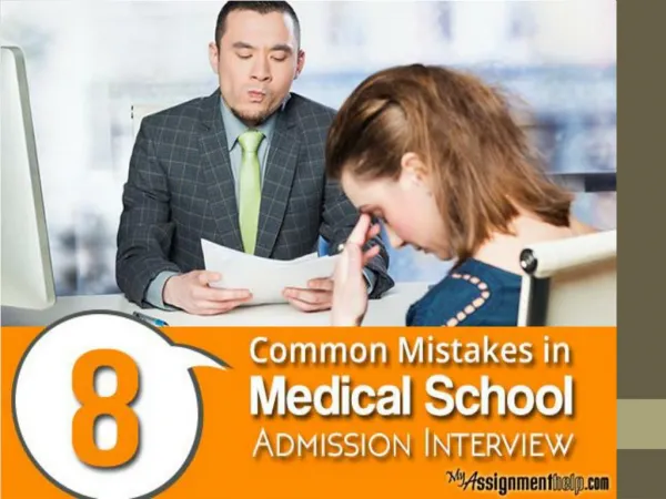 8 Mistakes to Avoid During a Medical School Interview