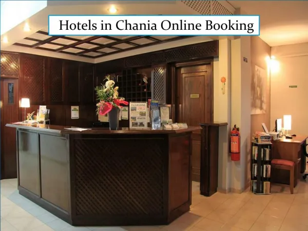 Hotels in Chania Online Booking