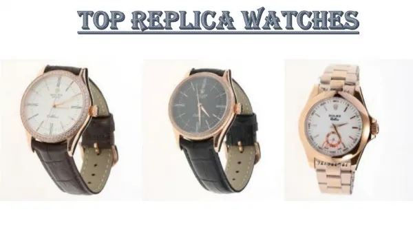 Top Replica Watches