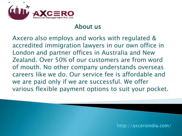 Axcero Resource Management Pvt Ltd