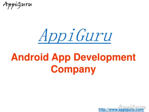 Android App Development Company- Design & Develops Quality Apps