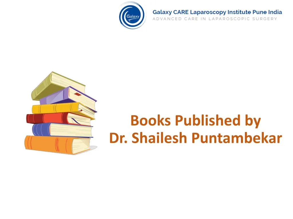 books published by dr shailesh puntambekar