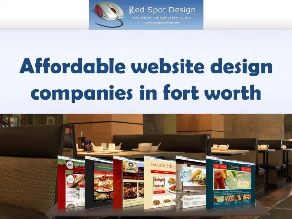 Affordable website design companies in fort worth