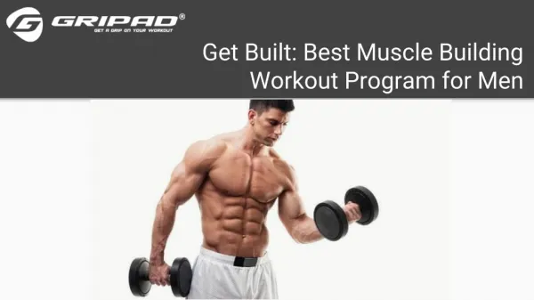Best Muscle Building Workout Program For Men