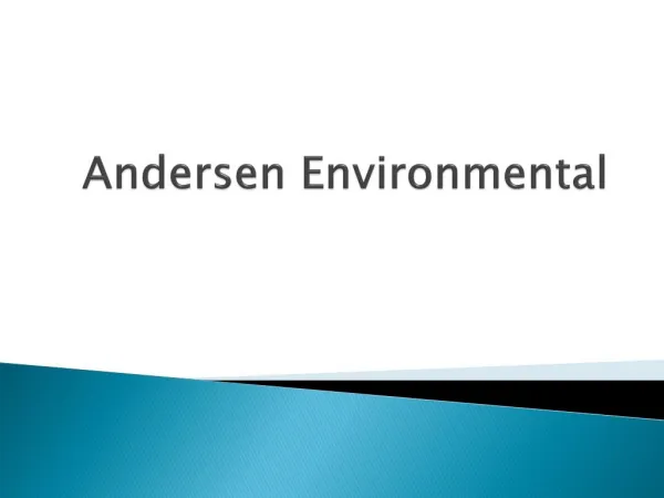 Andersen Environmental