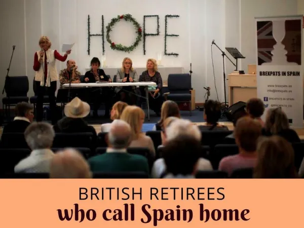 British retirees who call Spain home