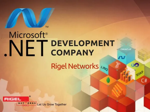 ASP .NET Development Company - Rigel Networks