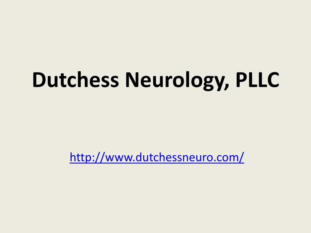 dutchess neurology pllc