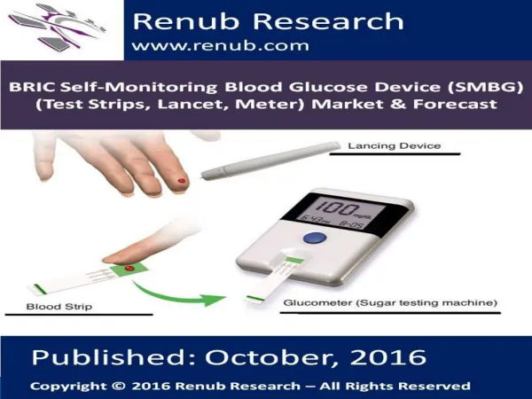 BRIC Self-Monitoring Blood Glucose Device Market and Forecast