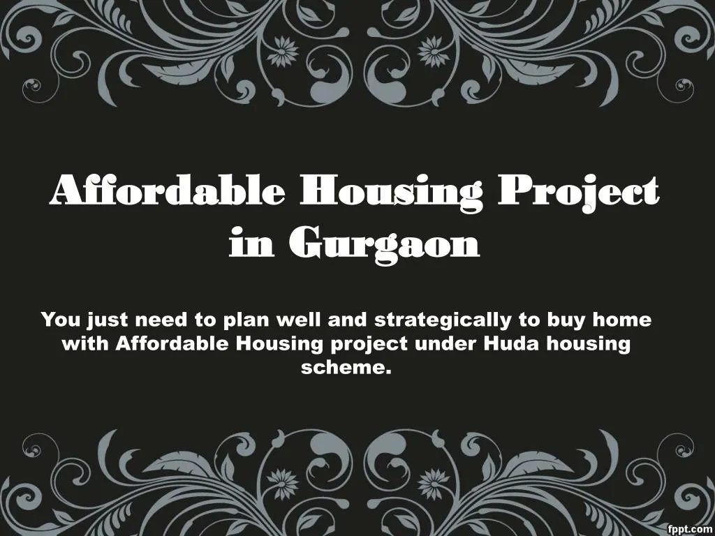 affordable housing project in gurgaon