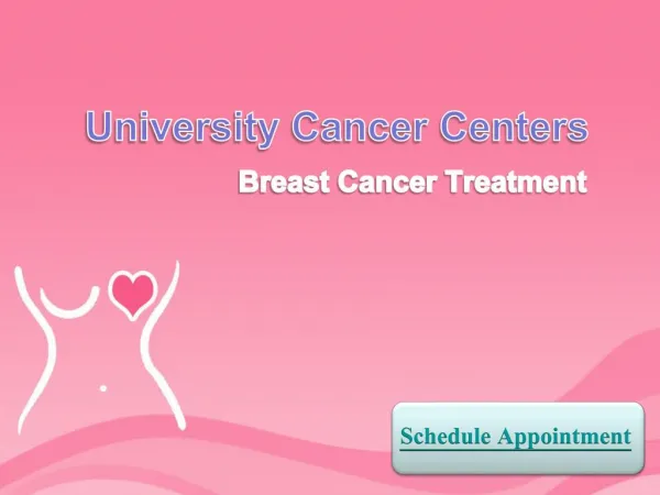 How Breast Cancer Prevent With Cancer Treatment Centers?