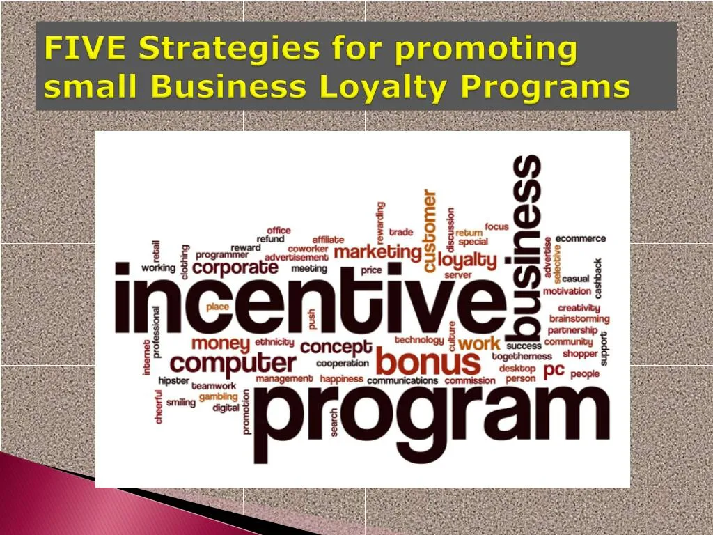 five strategies for promoting small business loyalty programs