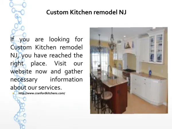 Custom Kitchen remodel NJ