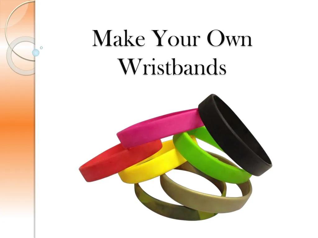 make your own wristbands