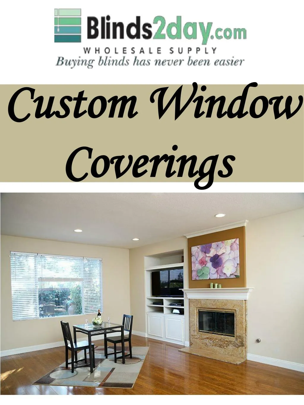 custom window coverings
