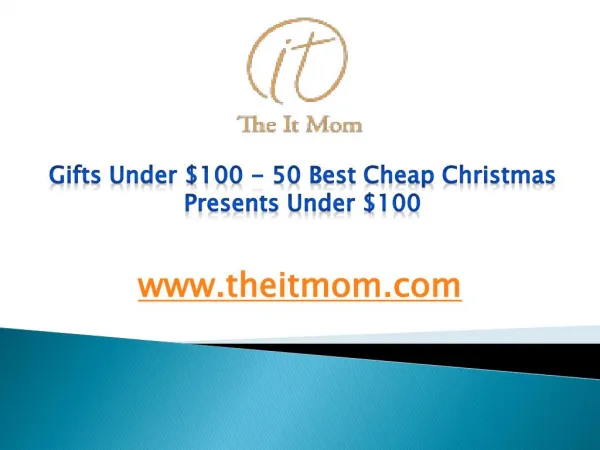 Gifts Under $100 - 50 Best Cheap Christmas Presents Under $100