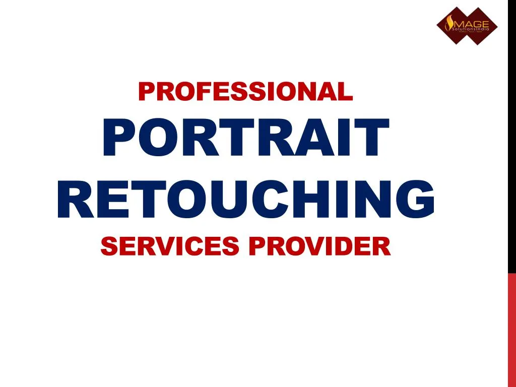 professional portrait retouching services provider