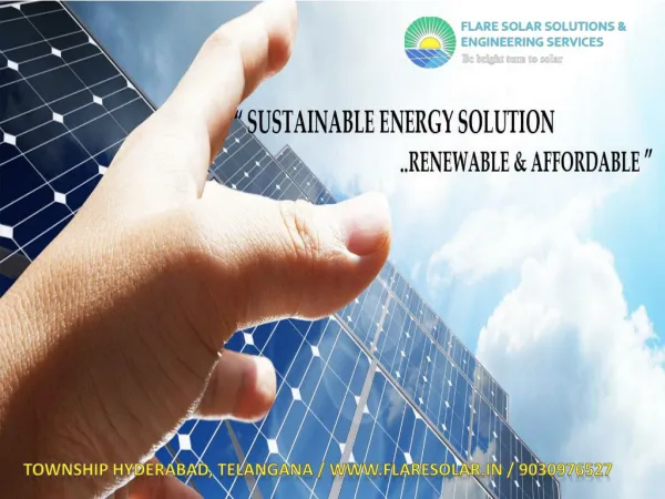 #Solar Rooftop dealers and supplier in hyderabad, Telangana