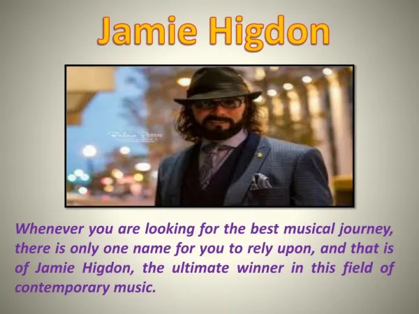 JamieHigdonMusician