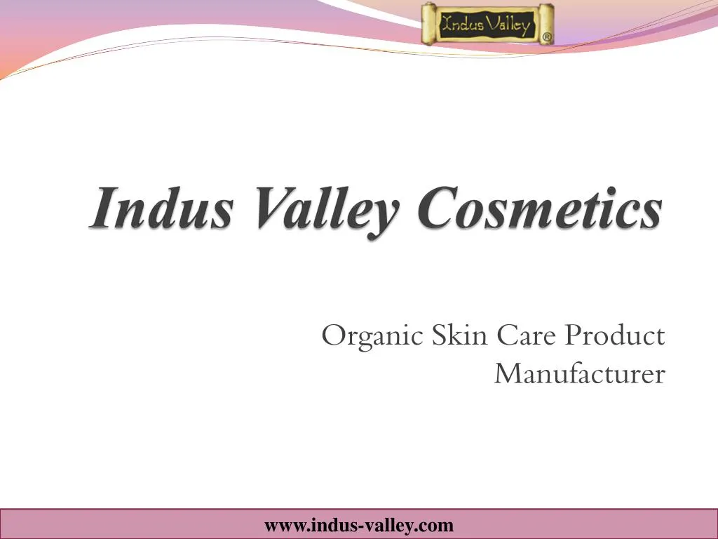 indus valley cosmetics