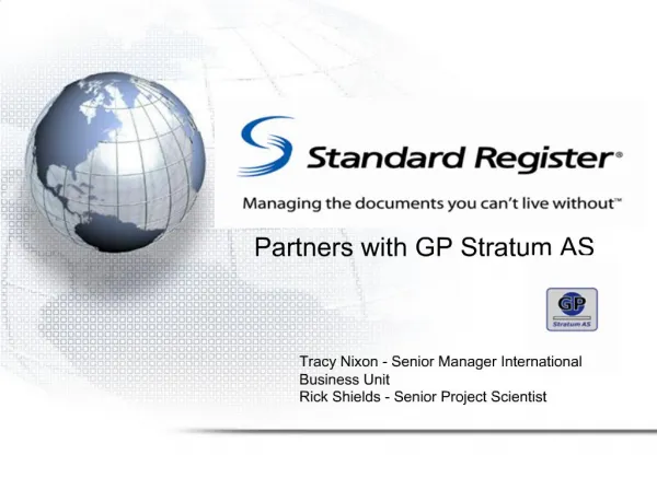 Partners with GP Stratum AS