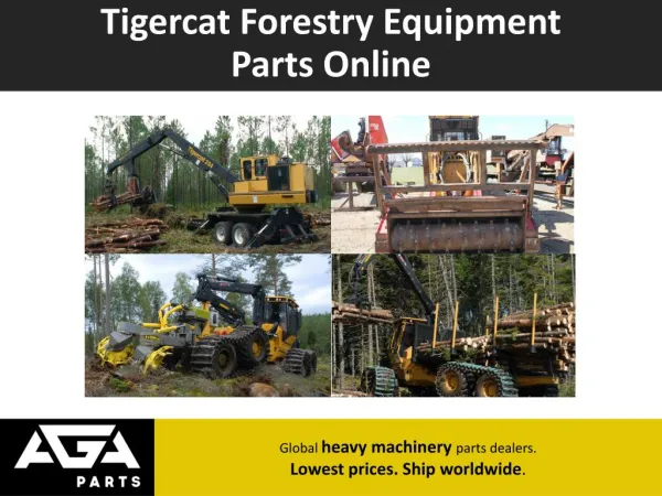 Tigercat Heavy Machinery Parts