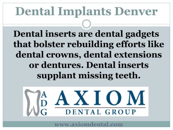 Dental Implants Denver