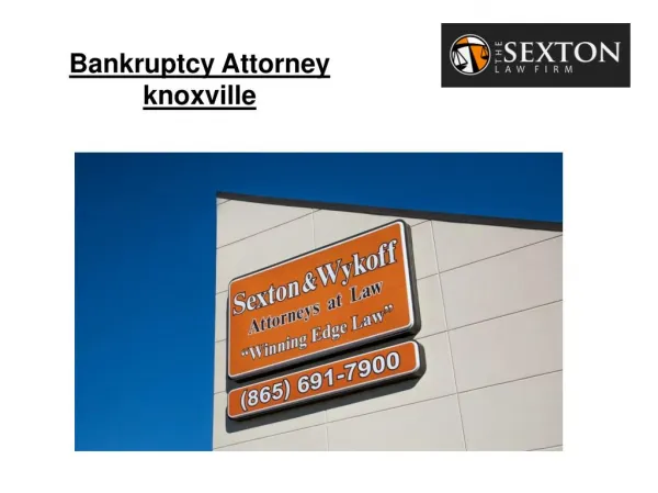 Bankruptcy Attorney knoxville