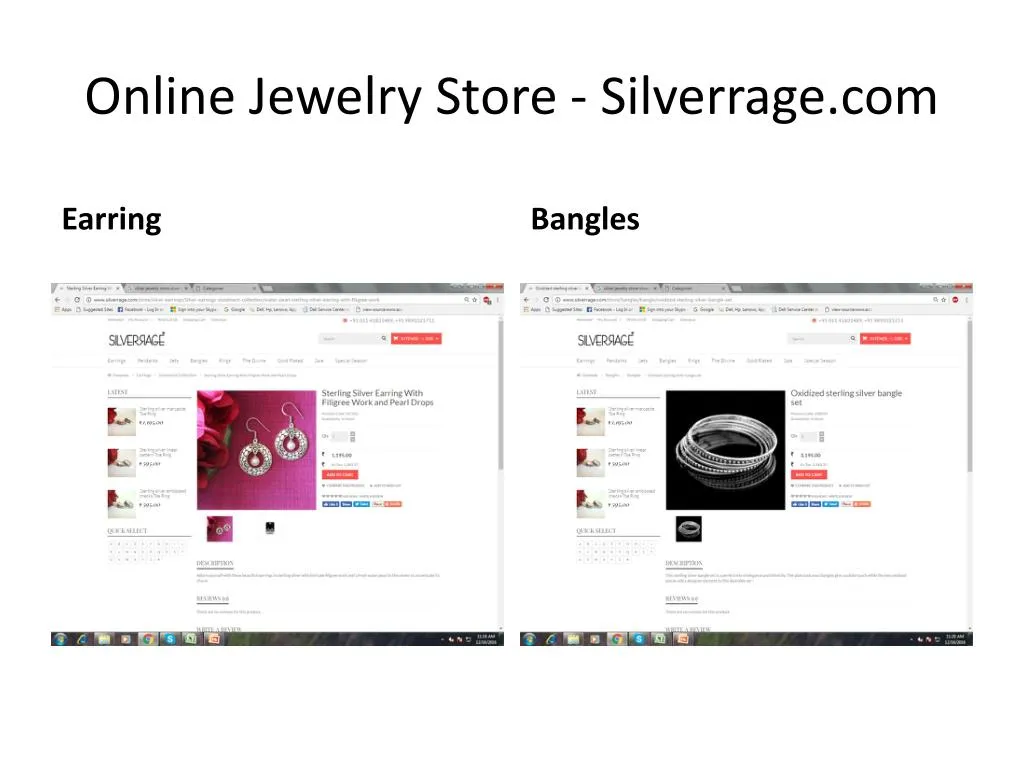online jewelry store silverrage com