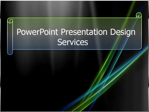 Incredible Presentation Design Services
