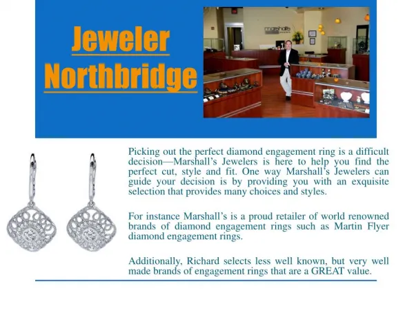 Jeweler store northbridge