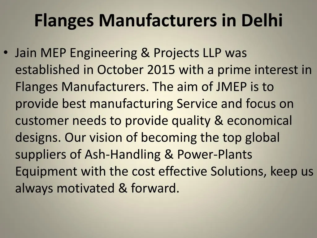 flanges manufacturers in delhi
