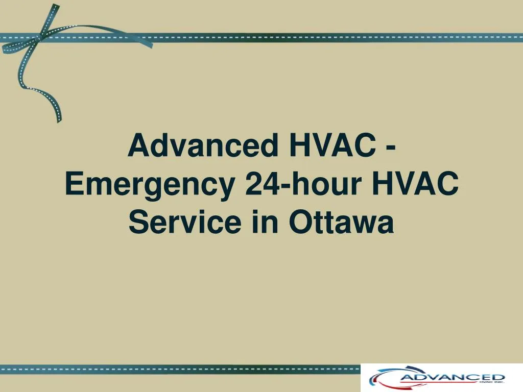 advanced hvac emergency 24 hour hvac service in ottawa