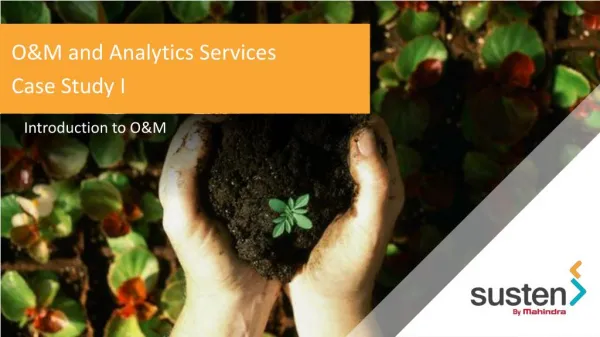 O&M and Analytics Services by Mahindra Susten